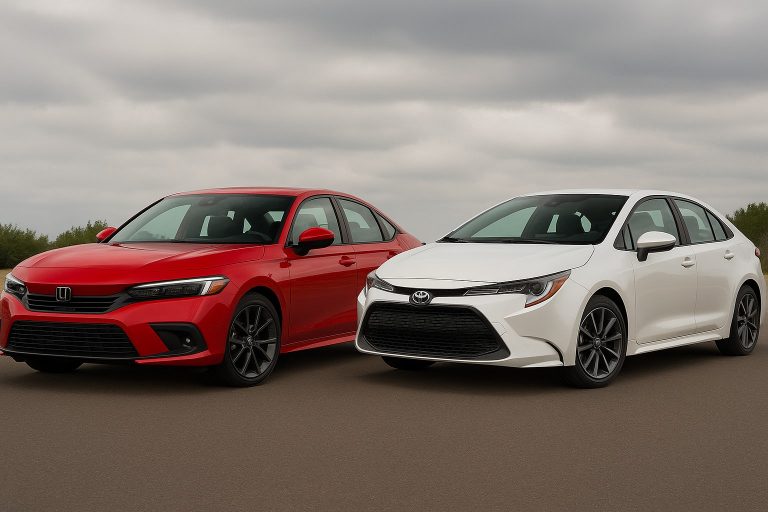Toyota Corolla and Honda Civic