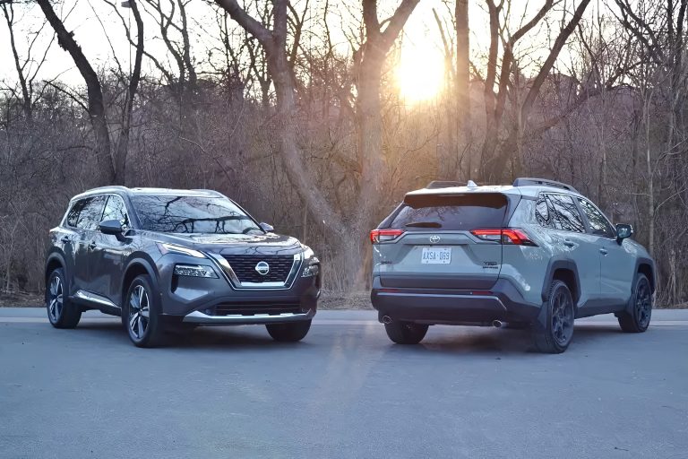 Toyota Rav4 and Nissan Rogue